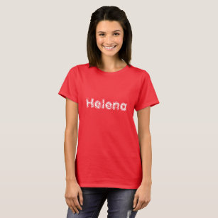 ヘレナの孤児の黒いキャラクター Tシャツ