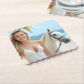 ヘレナの馬と穏やかな瞬間 ペーパーコースター (アングル)