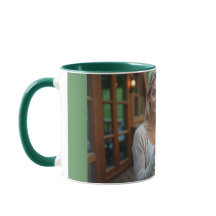 ヘレナチェバリエがコーヒー/フォレストバルコニーを楽しむ