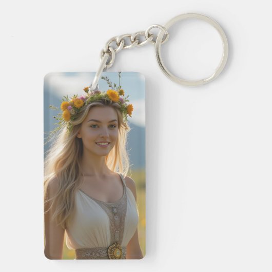 ヘレナチェバリエポートレートキーチェーンコレクション キーホルダー (裏面)