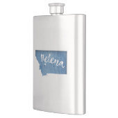 ヘレナモンタナウッドグレイン フラスク (左)