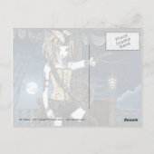 「ヘレナ」スカイパイレーツ船ムーン妖精はがき ポストカード (裏面)