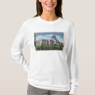 ヘレナ、モンタナ-国家--の国会議事堂の建物の眺め Tシャツ