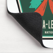 ヘレナ・ルイスとクラーク国立森林キャンプ マウスパッド (コーナー)