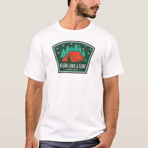 ヘレナ・ルイスとクラーク国立森林キャンプ Tシャツ