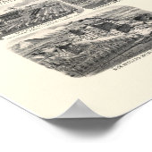 ヘレナMTパノラママップ – 1890 ポスター (角)