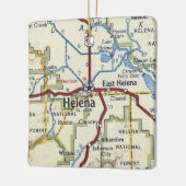 ヘレナMTヴィンテージマップ セラミックオーナメント (左)