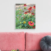 ヘレニウムの花 キャンバスプリント (インサイチュ (リビング))