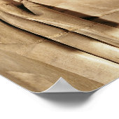 ヘレニズム時代のホメロスの胸像 ポスター (角)