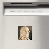 ヘレニズム時代のホメロスの胸像 マグネット (インサイチュ (食洗機))