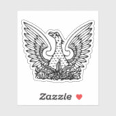 ヘレニック共和国の紋章（1973年～1974年） シール (シート)