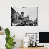 ヘレネデュトリウア先駆的アビエーター試験パイロット ポスター (ホームオフィス)