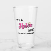 ヘレネーには分からない。 タンブラーグラス (正面)