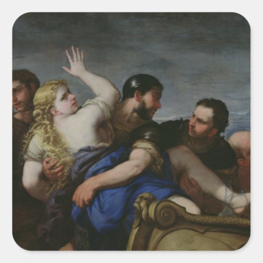 ヘレネーの拉致 スクエアシール (正面)