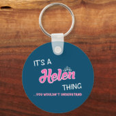 ヘレネーの言う事が分からないんだ キーホルダー (正面)