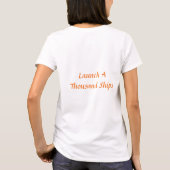 「ヘレネー、スパルタンの美しい、トロイアの火」 Tシャツ (裏面)