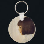 ヘレネ・クリムトの肖像 キーホルダー<br><div class="desc">グスタフ・クリムト(Gustavクリムト,  1862年7月14日 - 1918年2月6日)は、帝政オーストリアの画家。</div>