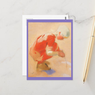 ヘレネ・シュジャルフベックの女の子 ポストカード