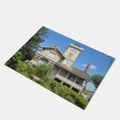 ヘレフォードインレットライトハウスニュージャージードアマット ドアマット (アングル)