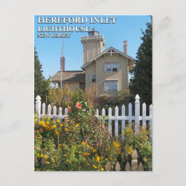 ヘレフォードインレットライトハウスニュージャージー葉書 ポストカード