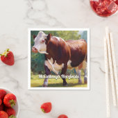 ヘレフォードブル スタンダードカクテルナプキン (インサイチュ)