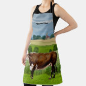 ヘレフォード・ブル・イン・フィールド エプロン (インサイチュ)