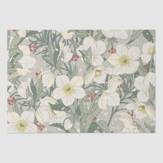 ヘレボア冬の花 薄葉紙 (正面)