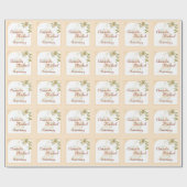 ヘレボア記念日 ラッピングペーパー (フラット)