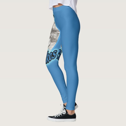 ヘレンのカスタム レギンス (左)