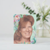 ヘレンの顔カードに詩を添えて サンキューカード (スタンド正面)