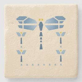 ヘレンの養育関係の"トンボ" ストーンコースター