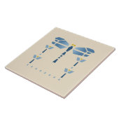 ヘレンの養育関係の"トンボ" タイル (側面)