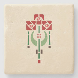 ヘレンの養育関係の"ペンダントは上がりました" ストーンコースター