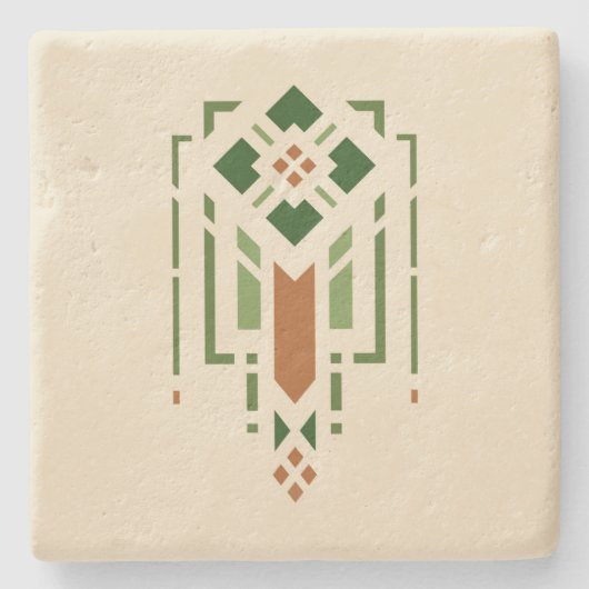 ヘレンの養育関係の"草原" ストーンコースター (正面)