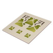 ヘレンの養育関係の"葉のトリオ" タイル (側面)