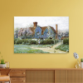 ヘレンアリンガムバッキンガムシャーハウスアットペンストリート キャンバスプリント