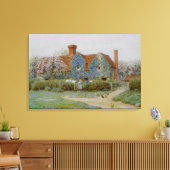 ヘレンアリンガムバッキンガムシャーハウスアットペンストレ キャンバスプリント (インサイチュ (リビング))