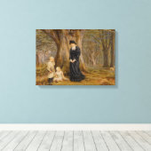 ヘレンアリンガムヴィンテージザマナーの女性 キャンバスプリント (インサイチュ (ウッドフロア))