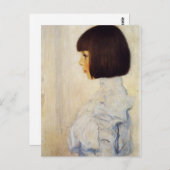 ヘレンクリムトポストカードのグスタフクリムトポートレート ポストカード (正面/裏面)