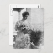 ヘレンケラーウォーターリングプラントポートレート ポストカード (正面/裏面)