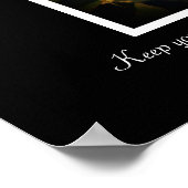 ヘレンケラーサンフラワー引用文 ポスター (角)