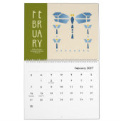 ヘレンフォスター原紙 カレンダー (2月 2027)