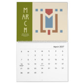ヘレンフォスター原紙 カレンダー (3月 2027)