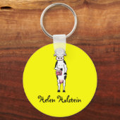 ヘレンホルスタインKeychain キーホルダー (正面)