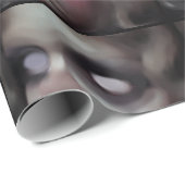 ヘレン幽霊のよく出るダークな人形アートラッピング紙 ラッピングペーパー (ロールコーナー)