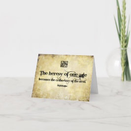 ヘレン感動的ケラー引用文ヘレジー サンキューカード