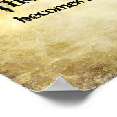 ヘレン感動的ケラー引用文ヘレジー ポスター (角)