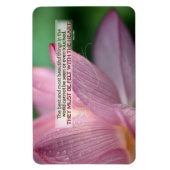 ヘレン感動的ケラー引用文感じ「ハート」 マグネット (縦)