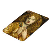 ヘレン・オブ・トロイ（Dante Gabriel Rosseti著） マグネット (左側)