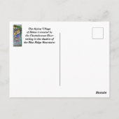 ヘレン，グルジアアルパインビレッジハガキ ポストカード (裏面)